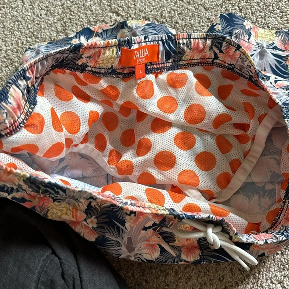 Tallia Sport Swim Shorts Size Large | Board Shorts | Tropical | Swim Shorts | - Picture 6 of 6